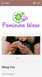 Mobile Screenshot of femininewear.co.uk
